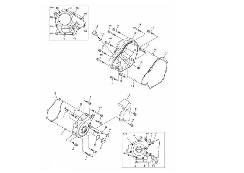 11 Crankcase Cover 1