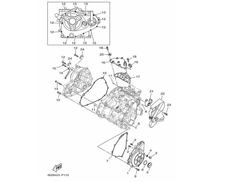 11 Crankcase Cover 1