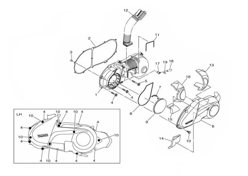 11 Crankcase Cover 1