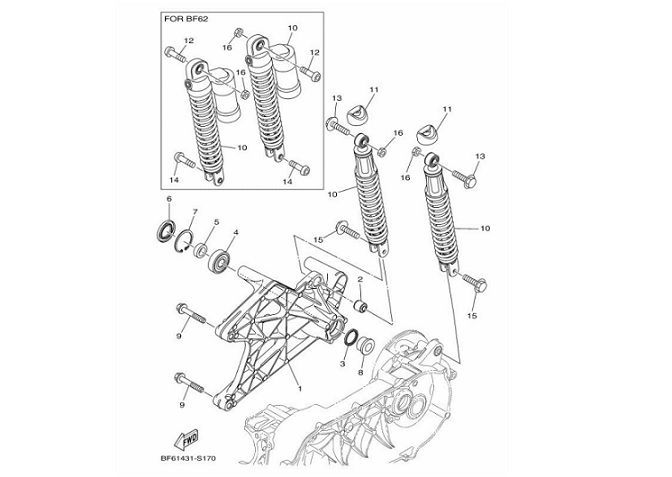 17 Rear Arm & Suspension