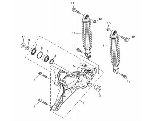 18 Rear Arm & Suspension