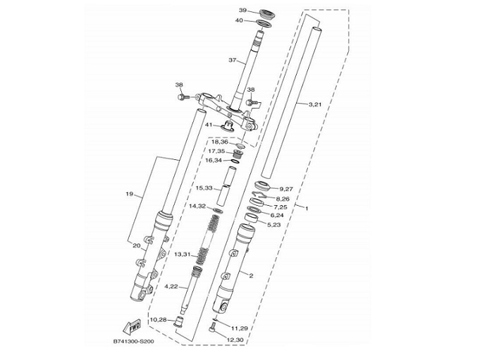 20 Front Fork