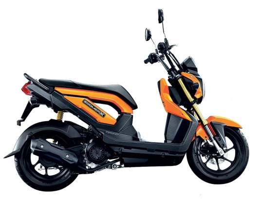 Zoomer-X Orange/Black Parts (YR271)