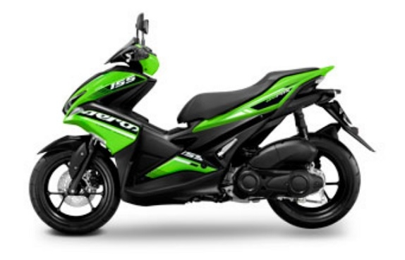 Aerox Green Plastic Parts