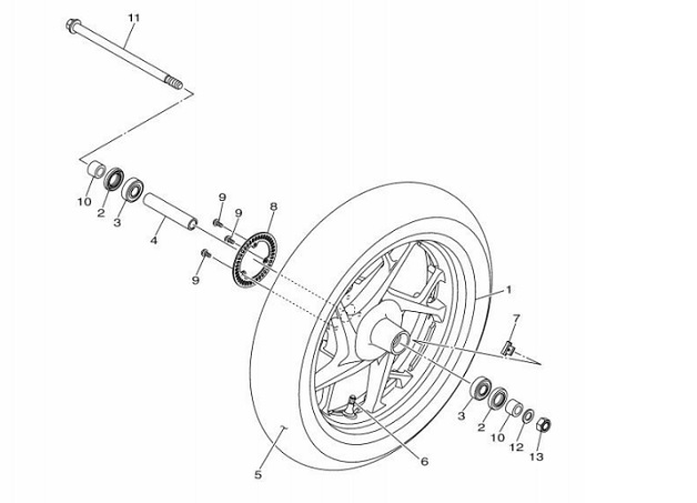 23 Front Wheel