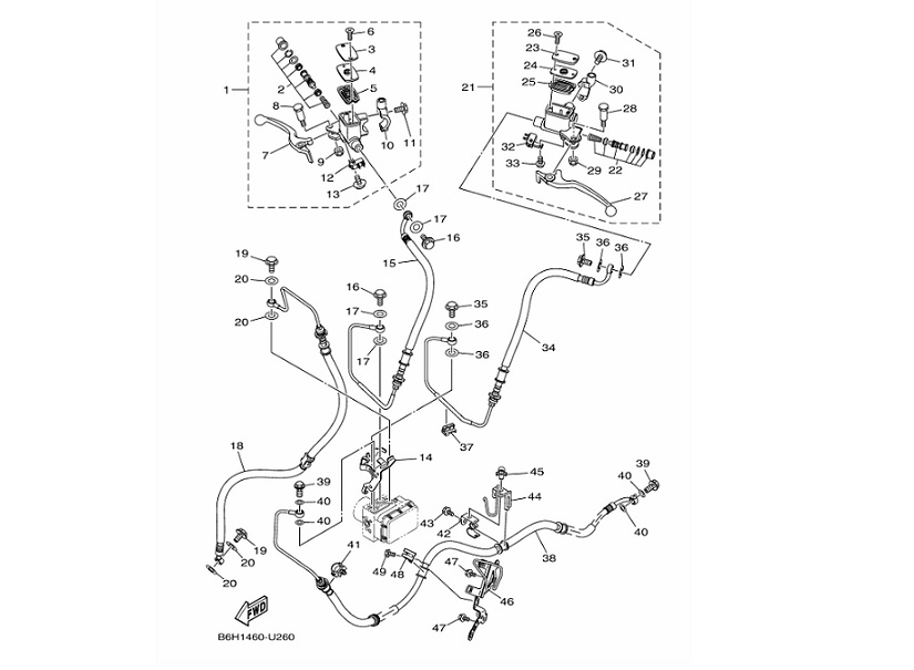 26 Front Master Cylinder