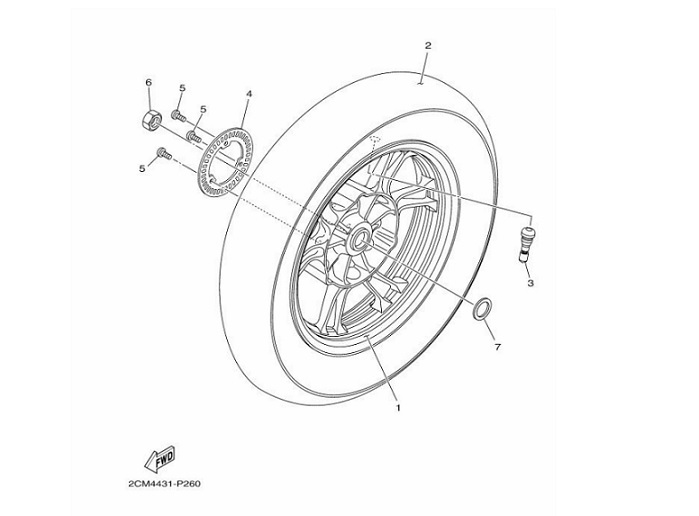 26 Rear Wheel