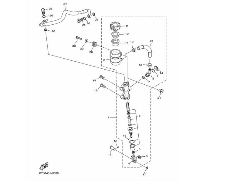 33 Rear Master Cylinder