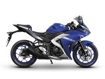YZF R3 (2017) Blue Plastic Parts
