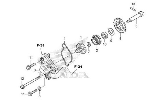 E-11 Water Pump