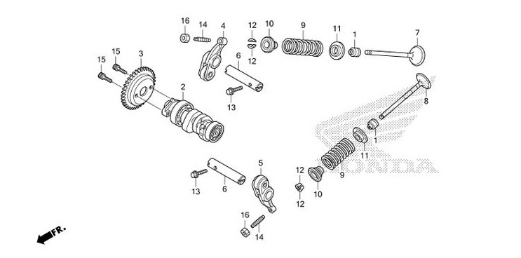E-3 Camshaft/Valve