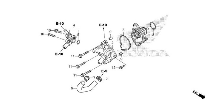 E-6 Water Pump
