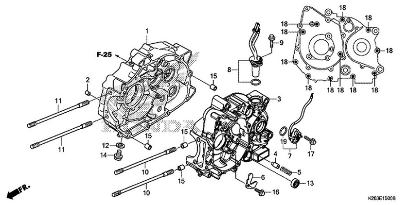E-12 Crankcase