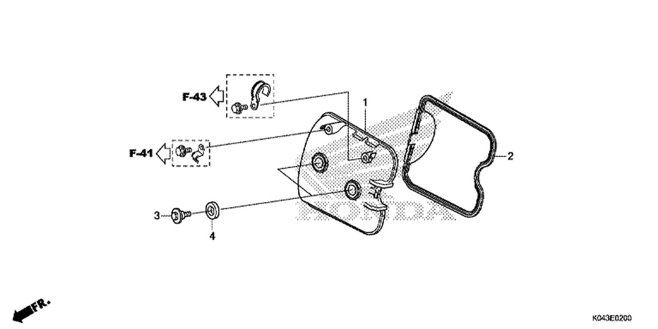 E-1 Cylinder Head Cover