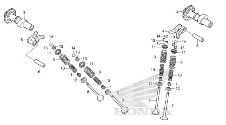E-3 Camshaft/Valve