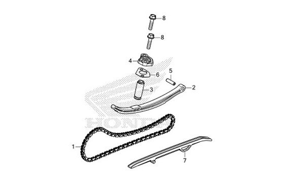 E-4 Cam Chain/Tensioner