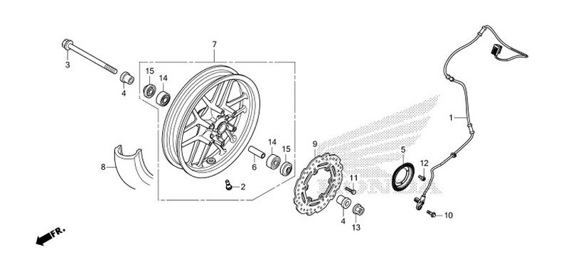 F-19 Front Wheel