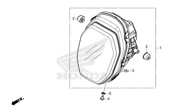 F-1 Headlight