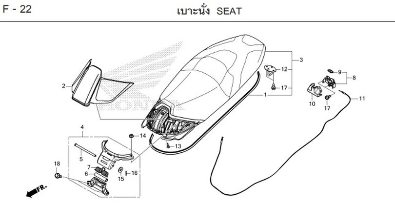 F-22 Seat