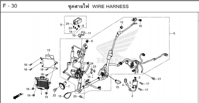 F-30 Wire Harness