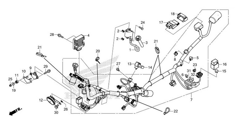 F-32 Wire Harness