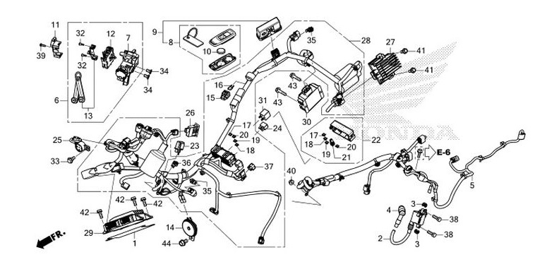 F-33 Wire Harness/Fob Key (WW150HV)
