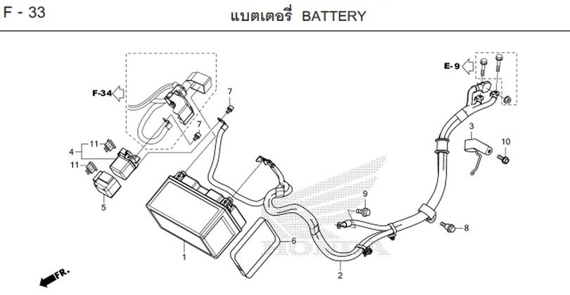 F-33 Battery