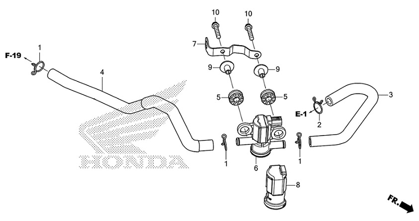 F-20 Air Injection Solenoid Valve