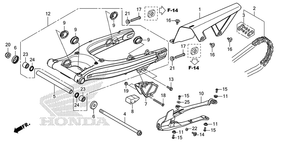 F-26 Swingarm