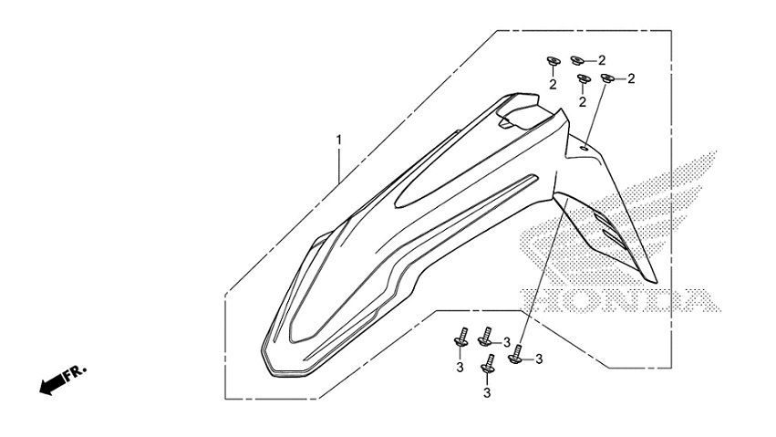 F-8 Front Fender
