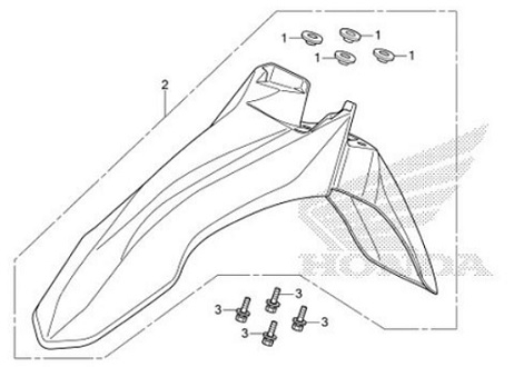 F-7 Front Fender