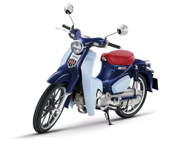 Super Cub (2018) Blue Plastic Parts (PB-415P)