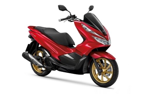 PCX Red-Black Plastic Parts (R263)