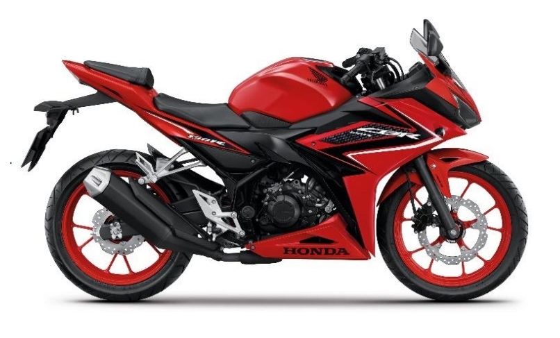 CBR150R (2020) Red/Black Plastic Parts (R-310)