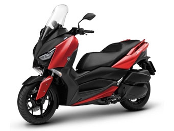 XMAX 300 (2021) Mat Deep Red Metallic Plastic Parts (1258, MDRM3)