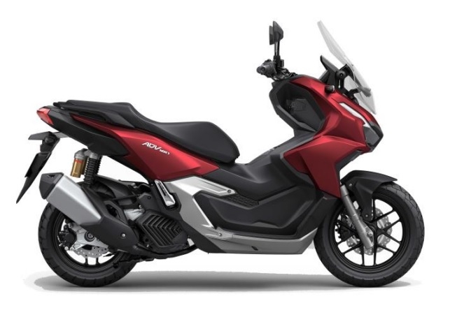 ADV160 Red/Black Plastic Parts (R-402M)