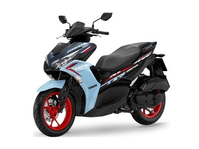 Aerox (2024) Dull Blue Solid B Plastic (1878,DBSB)