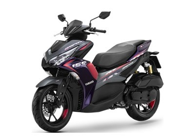 Aerox (2024) Dark Graysih Violet Metallic Plastic (0975,DNVM1)