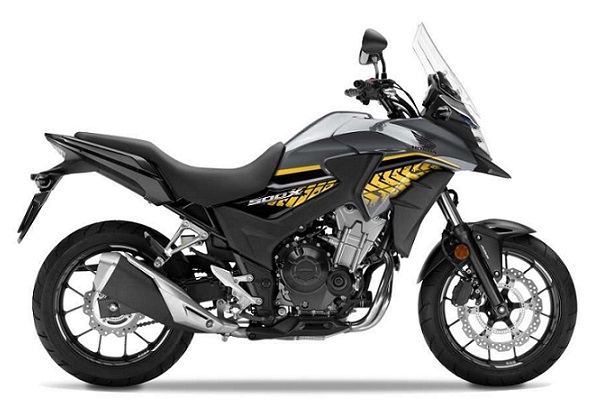 CB500X Silver/Black Plastic (NHA95M)