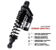 Harley Davidson V-Rod YSS Shock Absorbers (Black Edition)