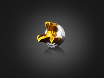 Oil Filler Plug - Light Gold