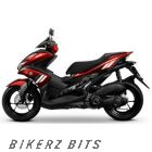Yamaha Aerox Red Decal & Emblem Set