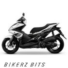 Yamaha Aerox White Decal & Emblem Set