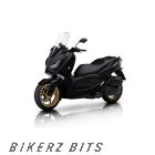 XMAX 300 (2020) Mat Black Plastic Parts Set
