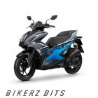 Yamaha Aerox (2020) Grey/Blue Decal & Emblem Set