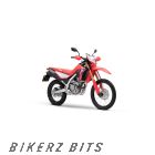 Honda CRF300L Red/White Plastic Set (ABS Model) 