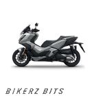 Honda ADV350 Silver/Black Plastic (NH-B99M) Set