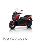 XMAX 300 (2020) Mat Deep Red Metallic Plastic Parts Set