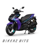Aerox (2023) Mat Violet Solid (1910, MVS2) Sticker Set