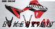 Complete 3M™ Honda CRF300L Decal Sticker Kit - ACERBIS (Gray/Red)